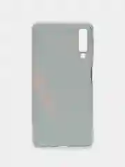Красный силиконовый чехол на Samsung Galaxy A7 2018 / Самсунг A7 2018 с рисунком, защита камеры