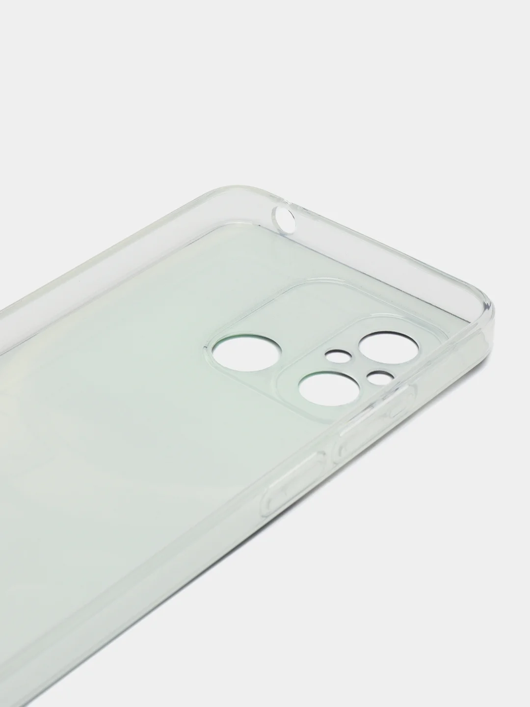 Угольный силиконовый чехол на Xiaomi Redmi 12C/Poco C55 / Редми 12C/Поко C55 прозрачный, с рисунком