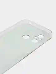 Угольный силиконовый чехол на Xiaomi Redmi 12C/Poco C55 / Редми 12C/Поко C55 прозрачный, с рисунком