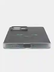Черный чехол на Xiaomi Redmi Note 12 Pro / Сяоми Редми Нот 12 Про прозрачный, с рисунком