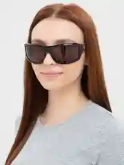 Коричневый очки солнцезащитные, солнечные, модные