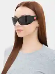 Черный очки женские солнцезащитные