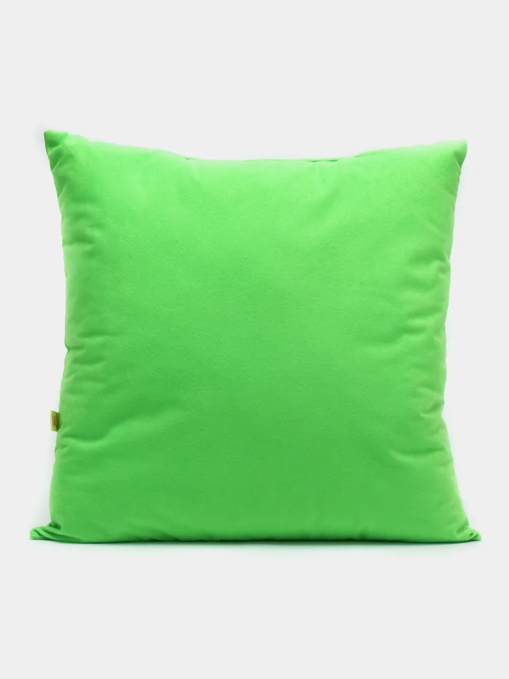 Лайм подушка декоративная МАТЕХ "VELOURS", 48 x 48 х 15 см