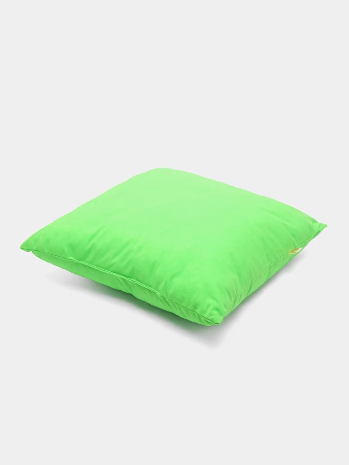 Лайм подушка декоративная МАТЕХ "VELOURS", 48 x 48 х 15 см