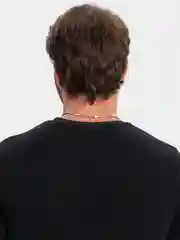 Серебряный цепочка на шею из титановой стали