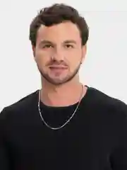 Серебряный цепочка на шею из титановой стали