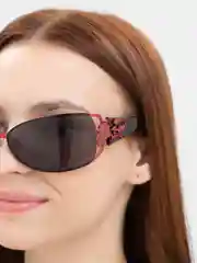 Красный очки женские солнцезащитные