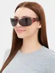 Красный очки женские солнцезащитные