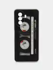 Хром силиконовый чехол на Huawei Nova Y70 / Хуавей Нова Y70, с рисунком, защита камеры