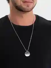 Серебряный жетон подвеска "Coca Cola"