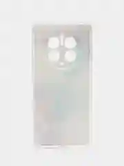 Ледяной силиконовый чехол на Huawei Mate 50 Pro / Хуавей Мате 50 Про, с рисунком, защита камеры