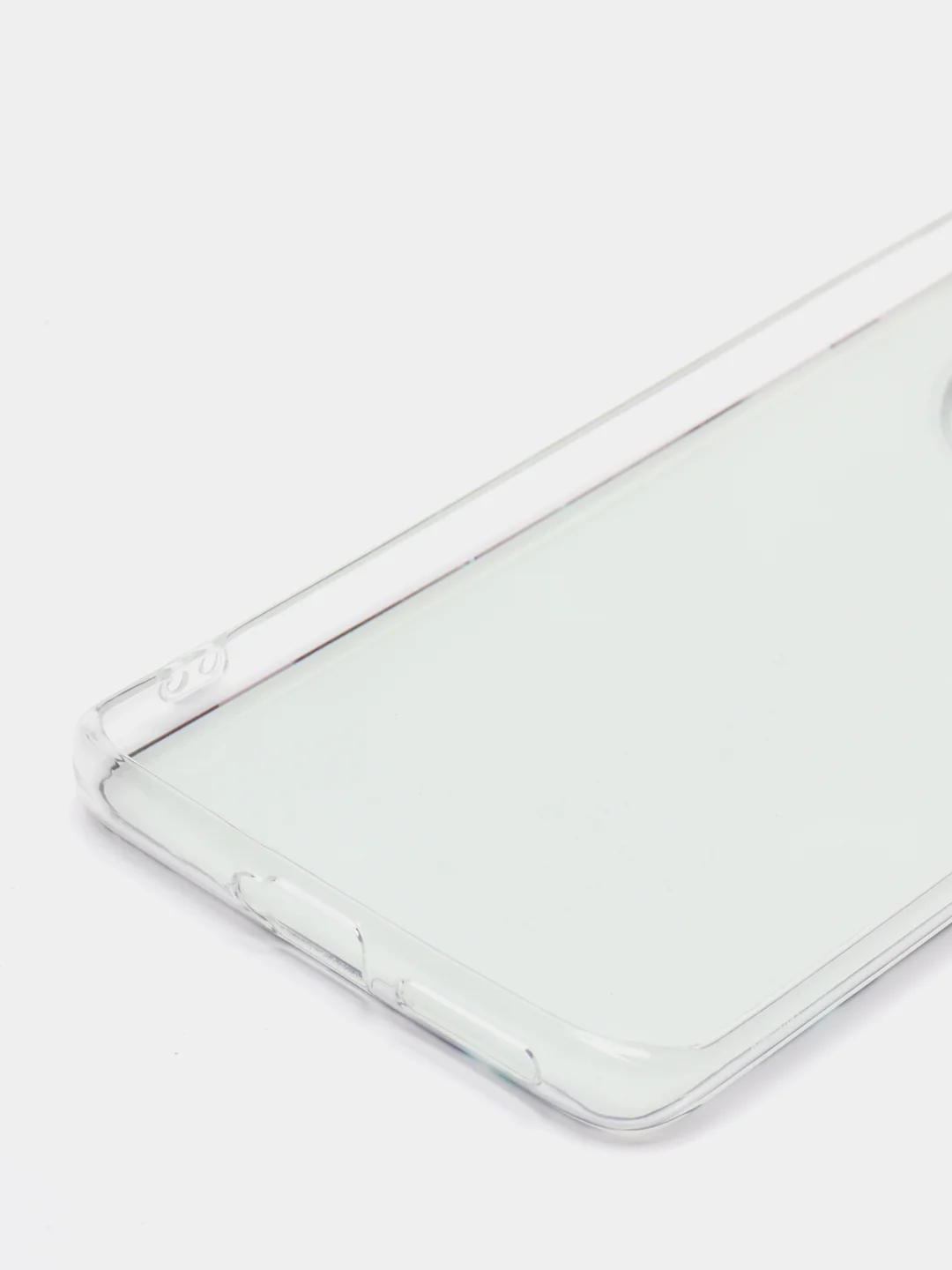 Бирюзовый силиконовый чехол на Huawei Mate 50 Pro / Хуавей Мате 50 Про, с рисунком, защита камеры