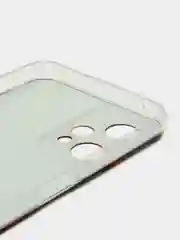 Красный силиконовый чехол на Realme 9 Pro/9 5G / Реалми 9 Про прозрачный с рисунком, защита камеры