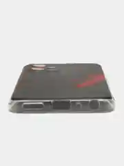 Красный силиконовый чехол на Realme 9 Pro/9 5G / Реалми 9 Про прозрачный с рисунком, защита камеры