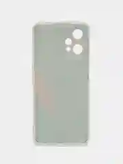 Красный силиконовый чехол на Realme 9 Pro/9 5G / Реалми 9 Про прозрачный с рисунком, защита камеры