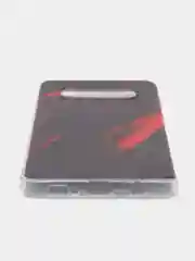 Красный чехол на Samsung Galaxy S10 Plus / Самсунг S10 Plus прозрачный, с рисунком, защита камеры