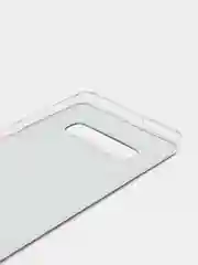 Красный чехол на Samsung Galaxy S10 Plus / Самсунг S10 Plus прозрачный, с рисунком, защита камеры
