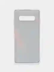 Красный чехол на Samsung Galaxy S10 Plus / Самсунг S10 Plus прозрачный, с рисунком, защита камеры