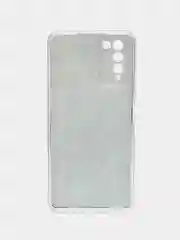 Бирюзовый силиконовый чехол на Honor 10X Lite / Хонор 10Х Лайт с рисунком, защита камеры
