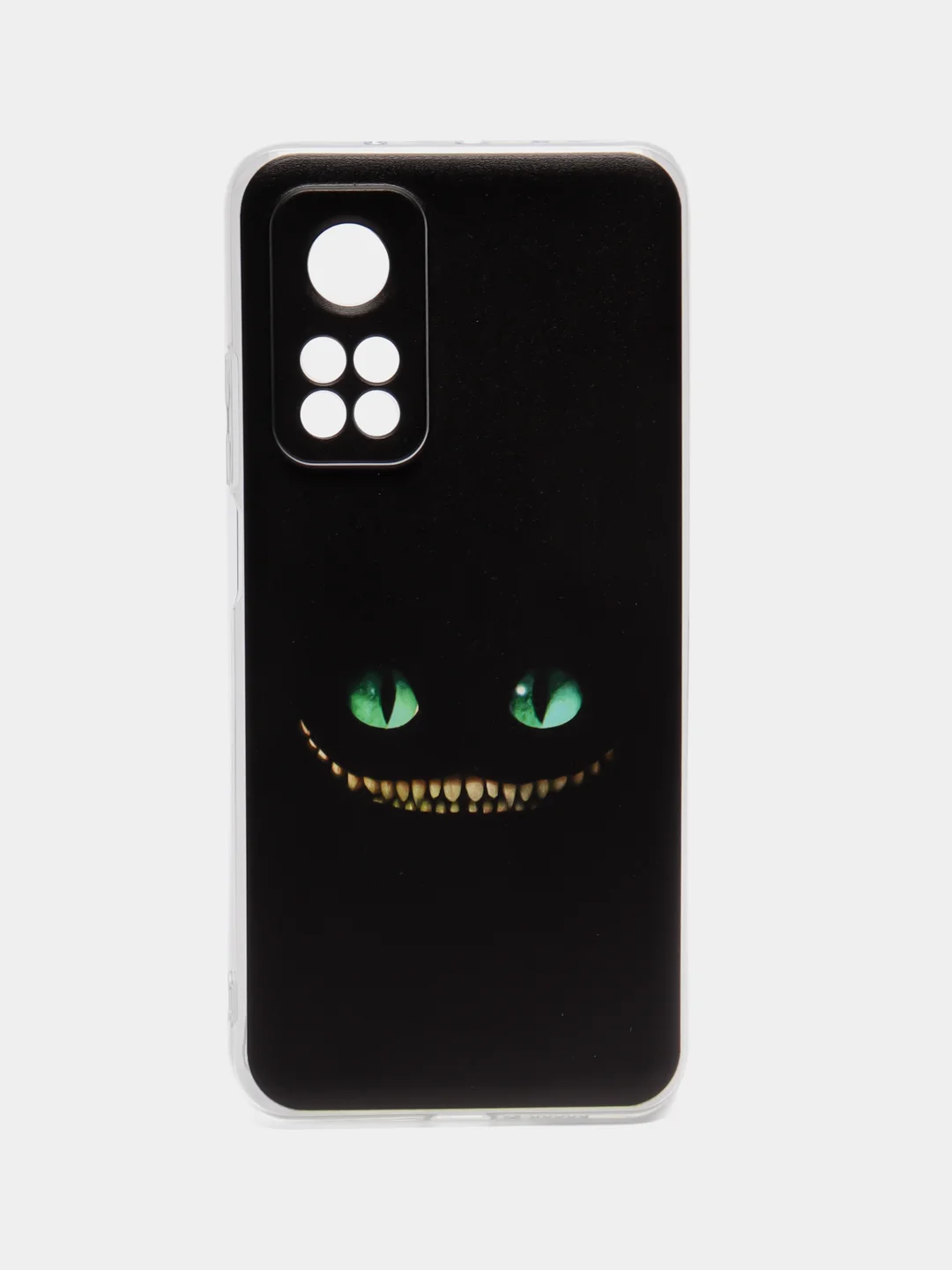 Черный чехол на Xiaomi Mi 10T/Mi 10T Pro (Сяоми Ми 10Т/Ми 10Т Про), с рисунком, защита камеры
