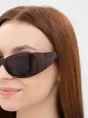 Бордовый очки женские солнцезащитные