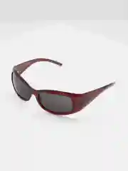 Бордовый очки женские солнцезащитные