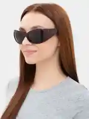 Бордовый очки женские солнцезащитные