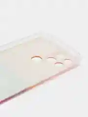Желтый чехол на Infinix SMART 6 / Инфиникс Смарт 6 прозрачный, с рисунком, защита камеры
