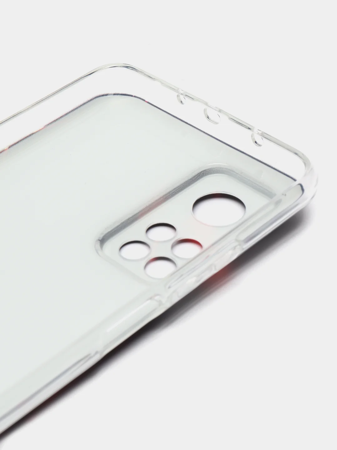 Красный чехол на Xiaomi Mi 10T/Mi 10T Pro (Сяоми Ми 10Т/Ми 10Т Про), с рисунком, защита камеры