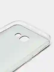 Красный силиконовый чехол на Samsung Galaxy A5 2017 / Самсунг A5 2017 с рисунком, защита камеры