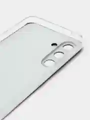 Черный силиконовый чехол на Samsung Galaxy A54 5G / Самсунг A54 прозрачный, с рисунком