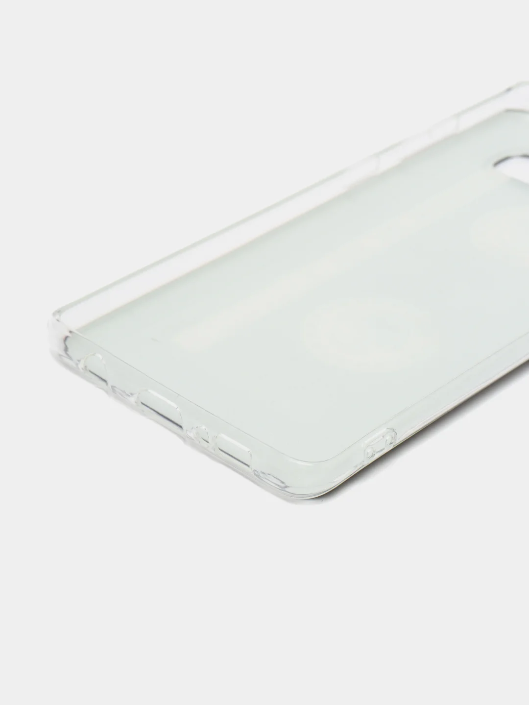 Хром чехол на Samsung Galaxy S10 Plus / Самсунг S10 Plus прозрачный, с рисунком, защита камеры