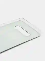 Хром чехол на Samsung Galaxy S10 Plus / Самсунг S10 Plus прозрачный, с рисунком, защита камеры
