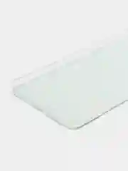 Светло-синий чехол на Samsung Galaxy S10 Plus / Самсунг S10 Plus прозрачный, с рисунком, защита камеры