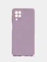 Лавандовый накладка для Samsung A22/M32 силиконовая, усиленная, бархат