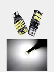 Габаритные светодиодные лампы T10 W5W 26SMD и T15 W16W на огни на габаритки и задний ход