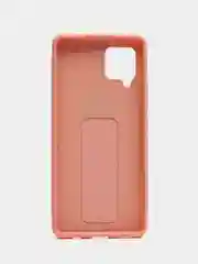 Накладка для Samsung A42 (2021) с магнитным держателем-подставкой, розовый