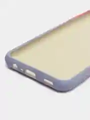 Пастельно-коралловый накладка для Samsung A03S, силиконовая "Акварель"