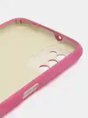 Пастельно-коралловый накладка для Samsung A03S, силиконовая "Акварель"