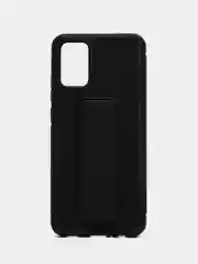 Черный накладка для Samsung A02S (2021) с магнитным держателем-подставкой