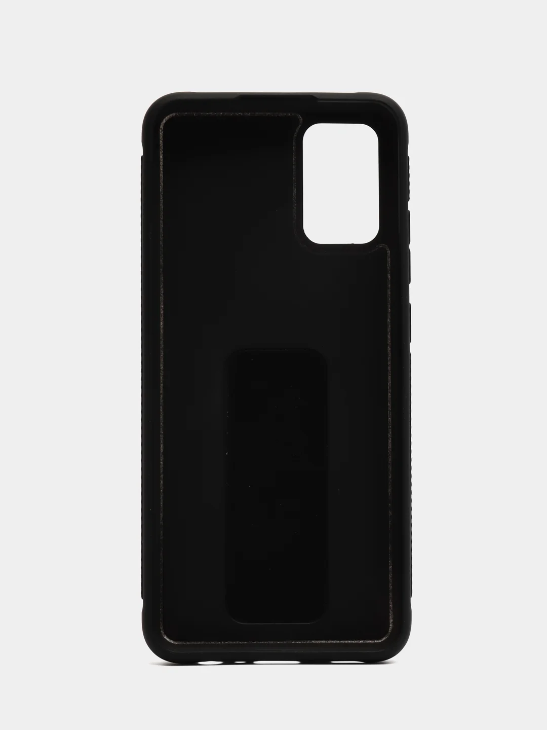 Черный накладка для Samsung A02S (2021) с магнитным держателем-подставкой
