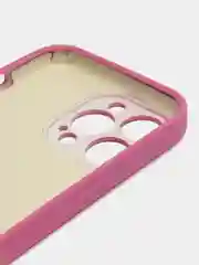 Розовый накладка для IPhone 13 Pro (6,1) силиконовая "Акварель"