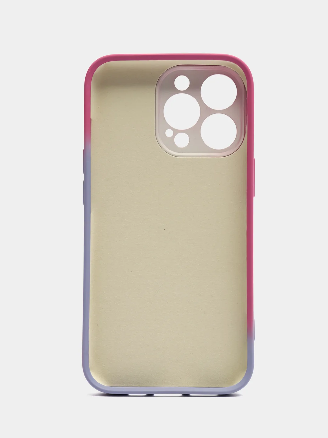 Розовый накладка для IPhone 13 Pro (6,1) силиконовая "Акварель"