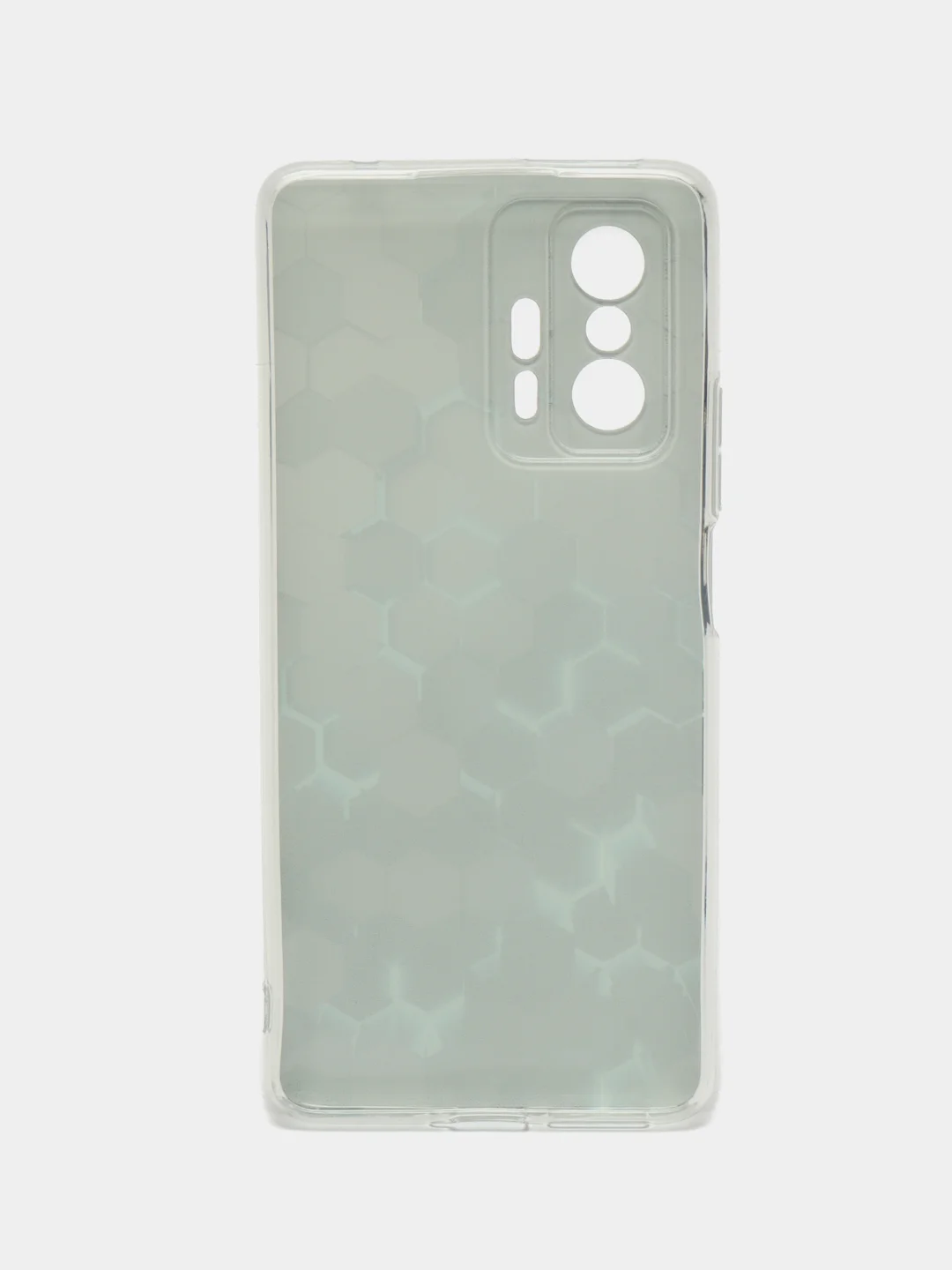 Бирюзовый чехол на Xiaomi Mi 11T/11T Pro / Сяоми Ми 11T/11T Про с рисунком, защита камеры