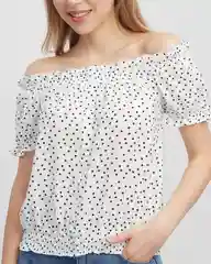 Блузка женская в горошек Incity