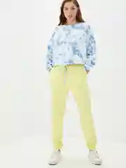 Желтый брюки спортивные женские Incity