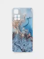 Голубой чехол на Xiaomi Redmi Note 11 Pro Plus 5G / Сяоми Редми Нот 11 Про Плюс 5G с рисунком