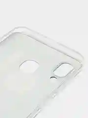 Хром силиконовый чехол на Samsung Galaxy A30/A20 / Самсунг А30/А20 с рисунком, защита камеры