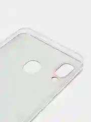 Красный силиконовый чехол на Samsung Galaxy A30/A20 / Самсунг А30/А20 с рисунком, защита камеры