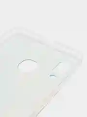 Голубой силиконовый чехол на Samsung Galaxy A30/A20 / Самсунг А30/А20 с рисунком, защита камеры